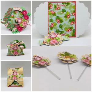 Festa em Casa Flamingo Studio e Pdf