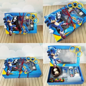 Mini Confeiteiro Sonic Studio, Png e Pdf