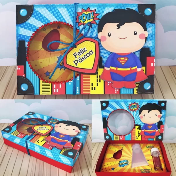 Mini Confeiteiro Super Homem Studio e Pdf