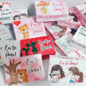 Molde Caixa Doces Dia dos Namorados Studio