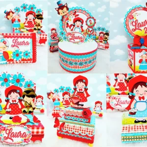 Molde Digital Chapeuzinho Studio e Pdf