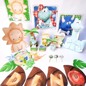 Molde Digital Dinossauros Studio e Pdf