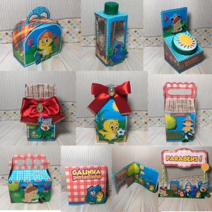 Molde Digital Galinha Pintadinha Studio e Pdf