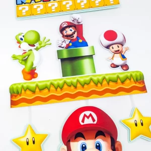 Molde Topo Bolo Super Mario Studio