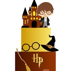 Molde Topo de Bolo Harry Potter Studio
