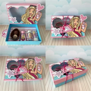 Páscoa Mini Confeiteiro Barbie Studio, Png e Pdf
