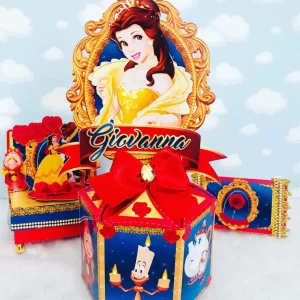 Tema Digital Bela e a Fera Studio e Pdf