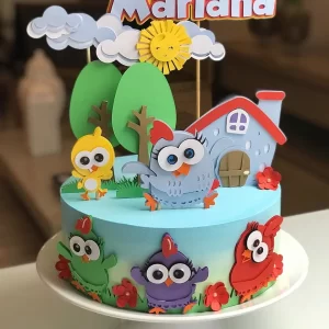 Tema Topo Bolo Galinha Pintadinha Studio