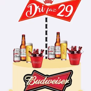 Topo de Bolo Digital Cerveja Studio