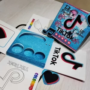 Arquivo Caixa Explosão TikTok Studio e Pdf