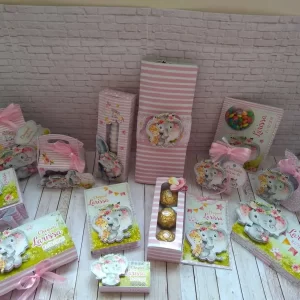 Arquivo Corte Elefantinho Rosa Studio