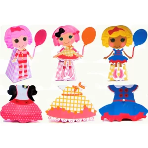Arquivo Corte Lalaloopsy Vestidos Studio
