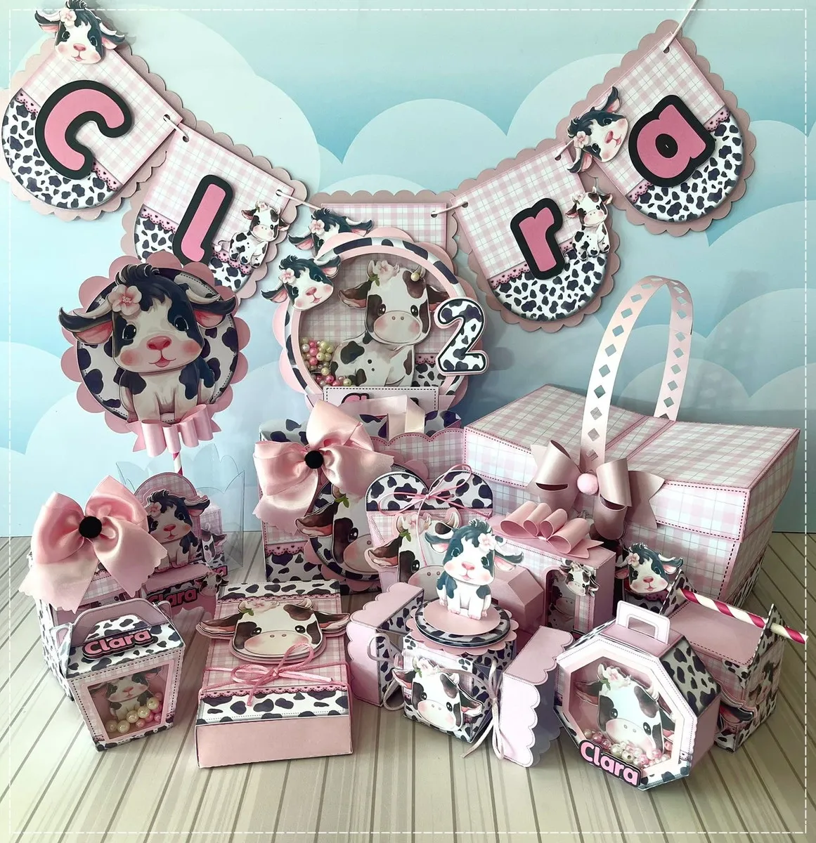 Arquivo Corte Vaquinha Studio, Png e Pdf