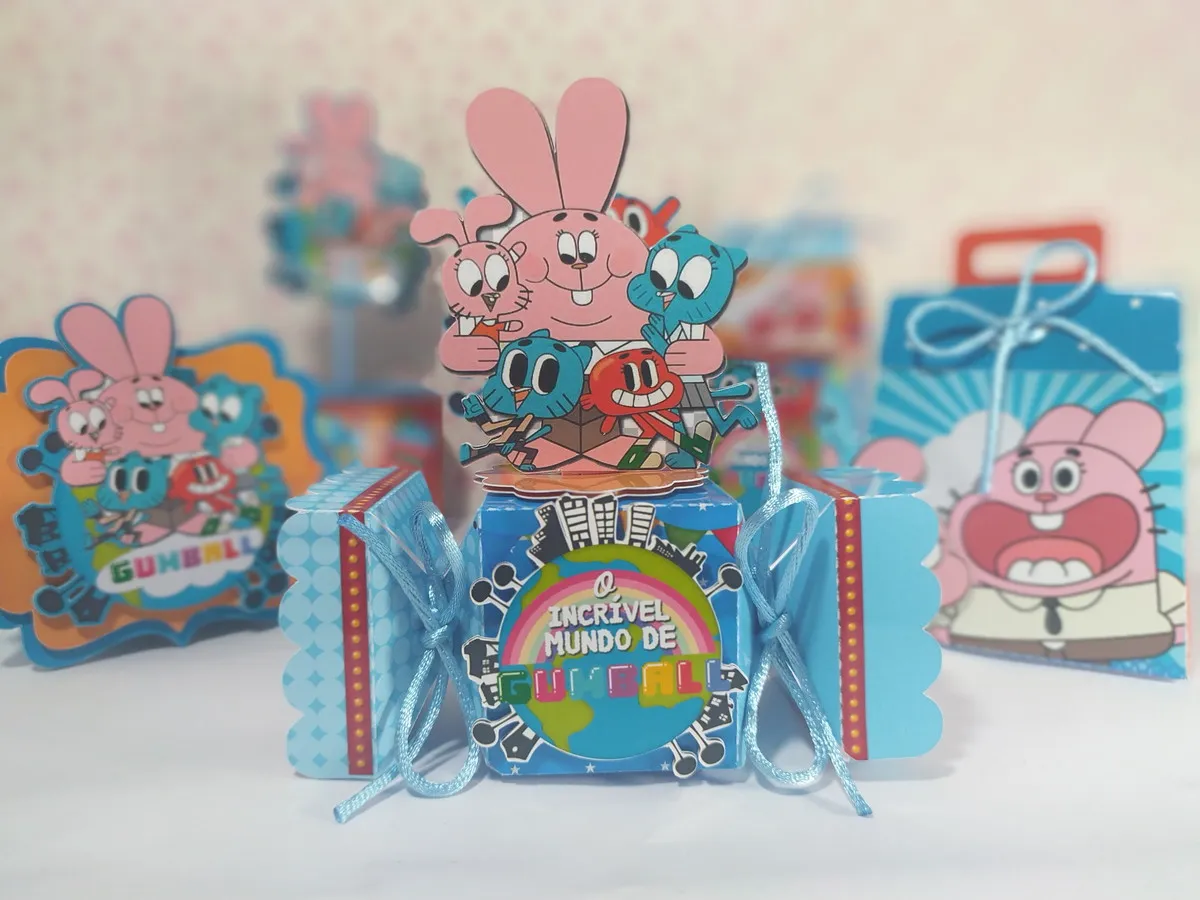 Arquivo De Corte Gumball Studio, Png e Pdf - Imagem 3