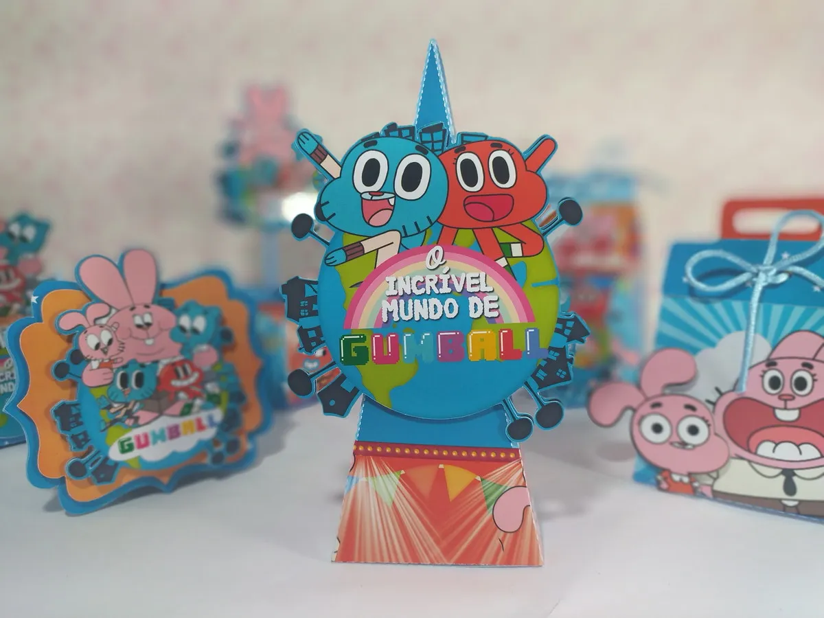 Arquivo De Corte Gumball Studio, Png e Pdf - Imagem 4