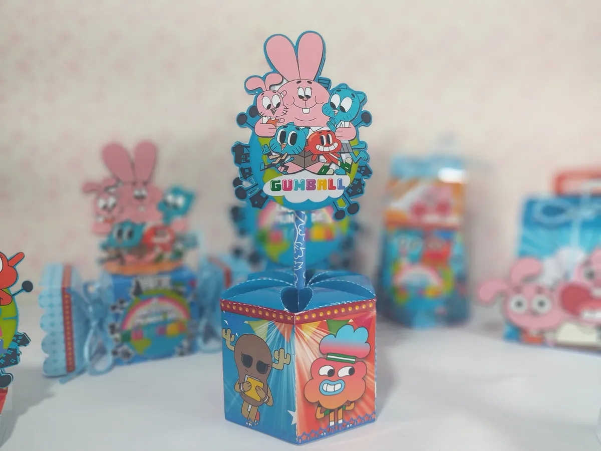 Arquivo De Corte Gumball Studio, Png e Pdf