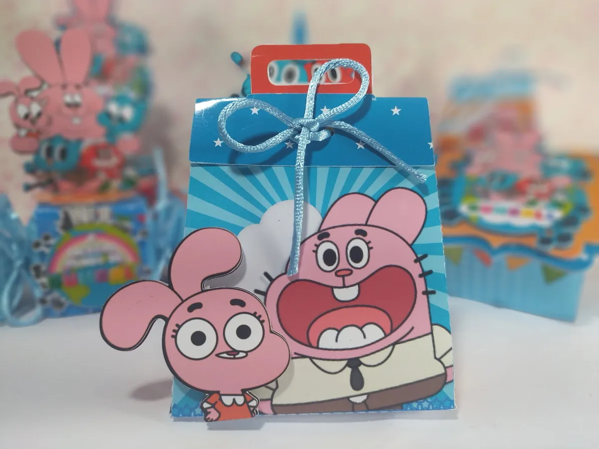 Arquivo De Corte Gumball Studio, Png e Pdf