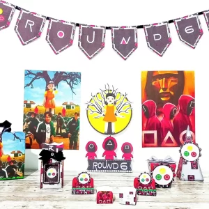 Arquivo De Corte Round 6 Studio e Png