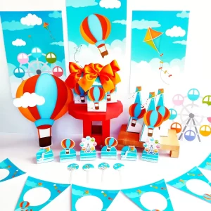 Arquivo Digital Balão Azul Studio e Pdf