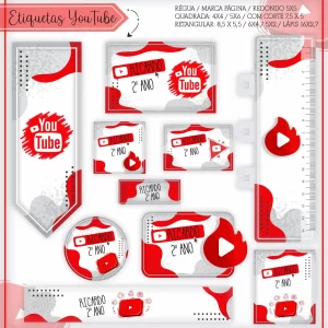 Arquivo Digital Etiqueta Escolar YouTube