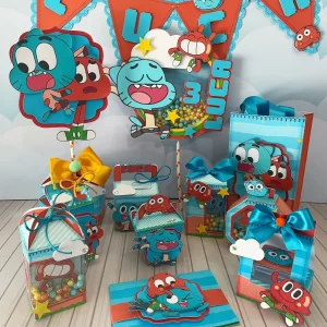 Arquivo Digital Gumball Studio, Png e Pdf