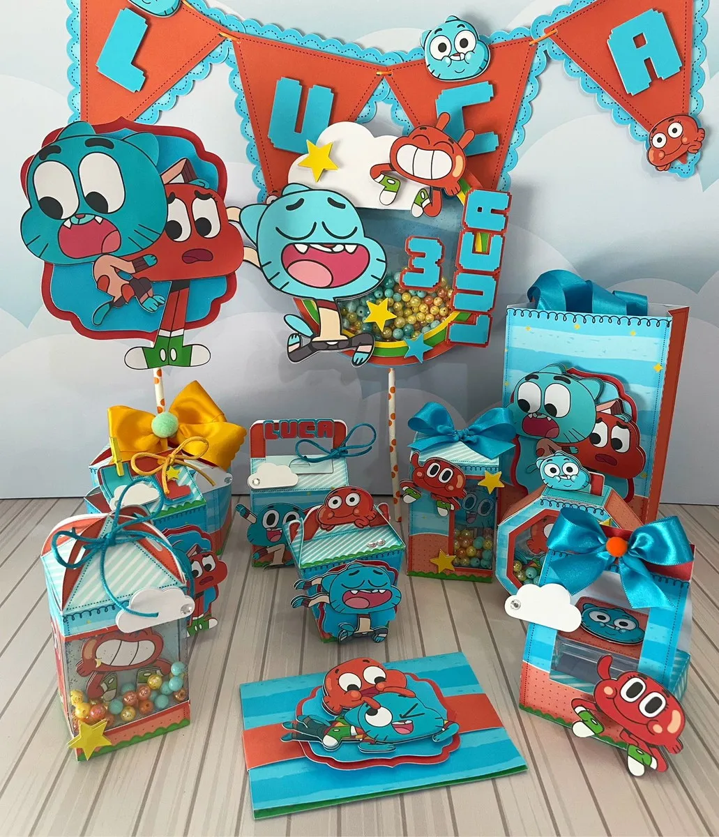 Arquivo Digital Gumball Studio, Png e Pdf