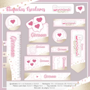 Arquivo Etiqueta Escolar Blogueirinha