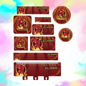 Arquivo Etiqueta Escolar Flash Png e Pdf