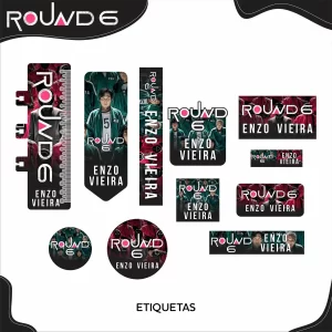 Arquivo Etiqueta Escolar Round Png