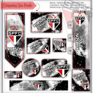 Arquivo Etiqueta Escolar São Paulo