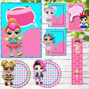 Arquivo Etiqueta Escolar Tema LOL Studio