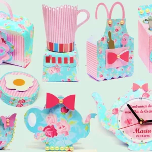 Arquivo Silhouette Chá de Cozinha Studio