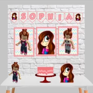 Arquivo Silhouette Julia Minegirl Studio