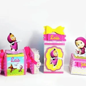 Arquivo Silhouette Masha e o Urso Studio