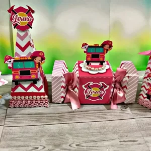 Arquivo Silhouette Menina Bombeiro Studio