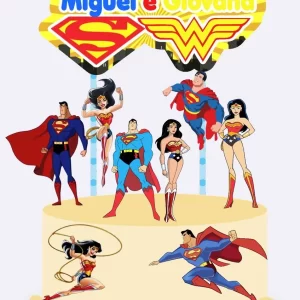 Arquivo Super Man e Mulher Maravilha Studio