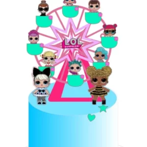 Arquivo Tema Topo de Bolo Lol Studio