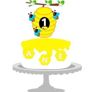 Arquivo Topo Bolo Abelhinha Studio