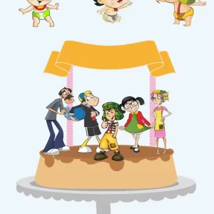 Arquivo Topo Bolo Chaves Studio