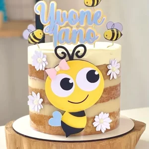 Arquivo Topo de Bolo Abelhinha Studio