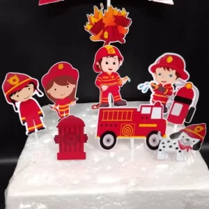 Arquivo Topo de Bolo Bombeiro Studio