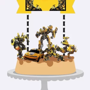 Arquivo Topo de Bolo Bumblebee Studio