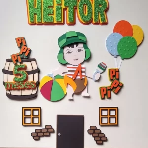 Arquivo Topo de Bolo Chaves Studio