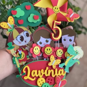 Arquivo Topo de Bolo Emília Studio