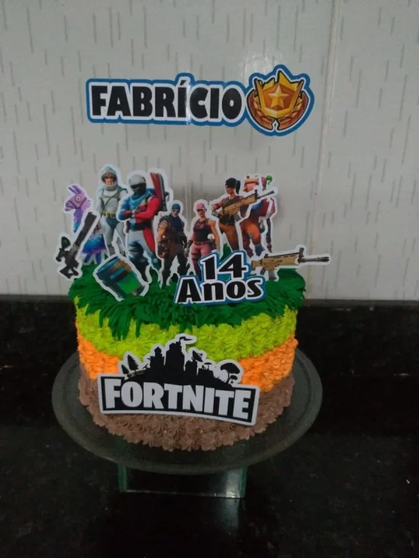 Arquivo Topo de Bolo Fortnite Studio