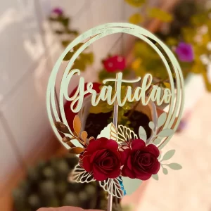 Arquivo Topo de Bolo Gratidão Studio