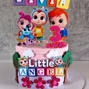 Arquivo Topo de Bolo Little Angel Studio