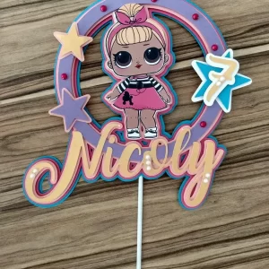 Arquivo Topo de Bolo Lol Circular Studio