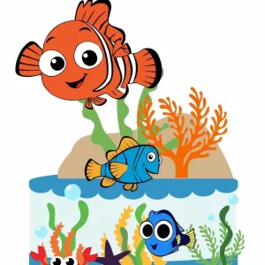 Arquivo Topo de Bolo Nemo Studio