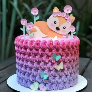 Arquivo Topo de Bolo Raposinha Studio